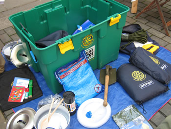 ShelterBox & contents
