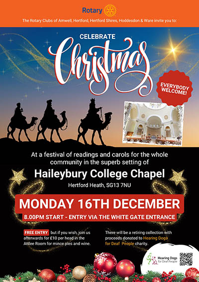 Carol Service at Haileybury